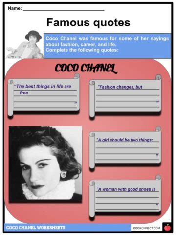 coco chanel kind|coco chanel information for kids.